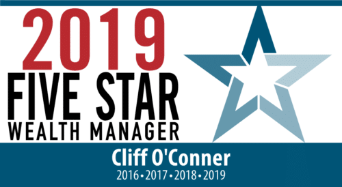 Cliff O'Conner 2019 Five Star Wealth Manager Cliff O'Conner 2019 Five Star Wealth Manager